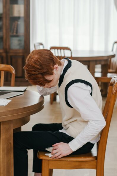 Illustration of Nervous System: Vagus Breathwork for Cell Health